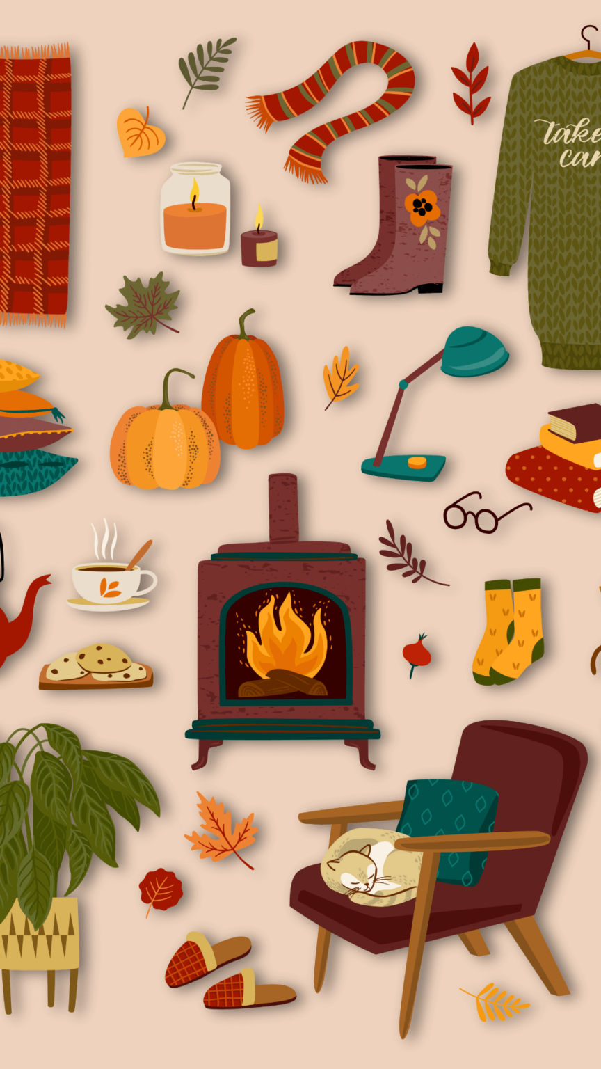 30+ Cute iPhone Fall Wallpapers That'll Make You Feel Cozy - Gotechtor
