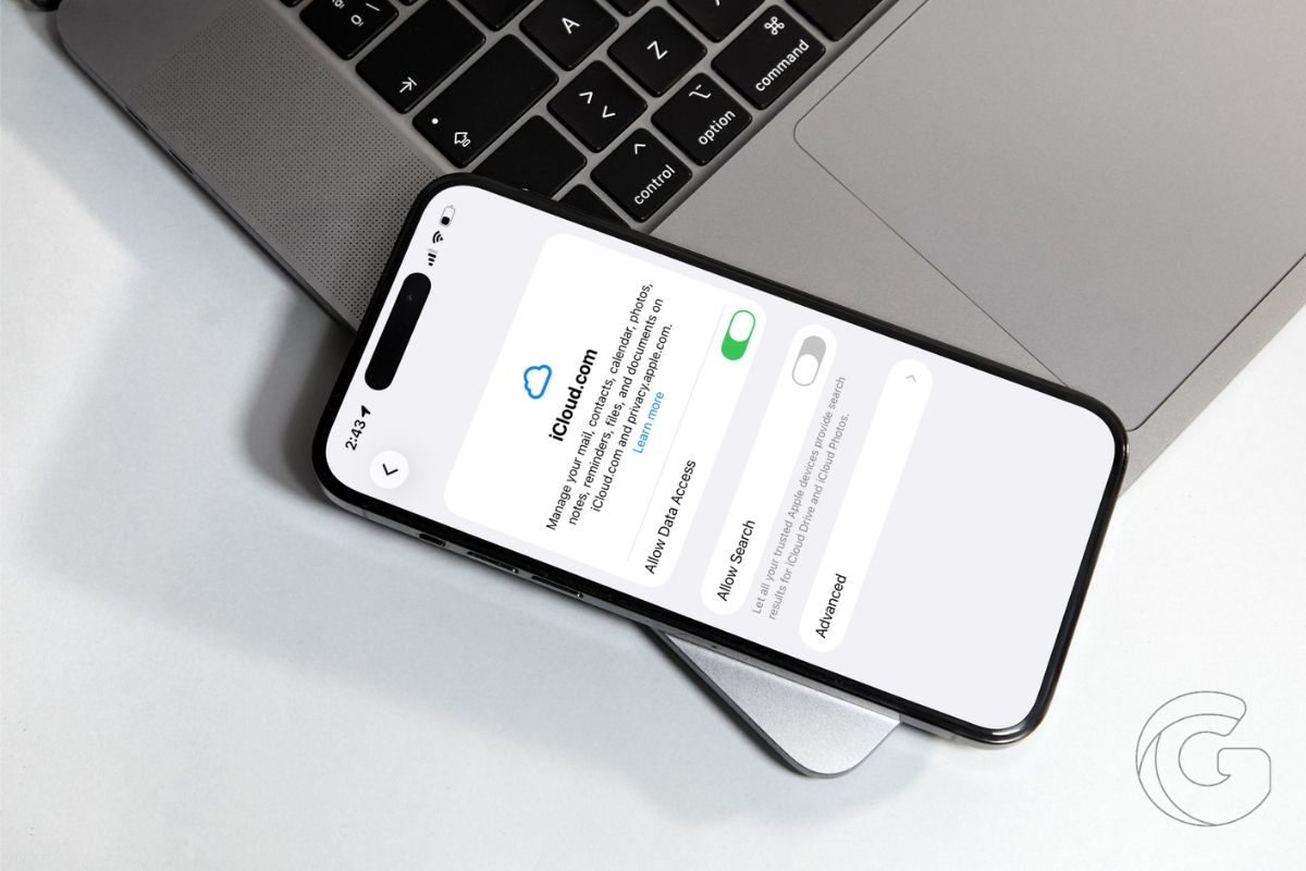 icloud search ios settings