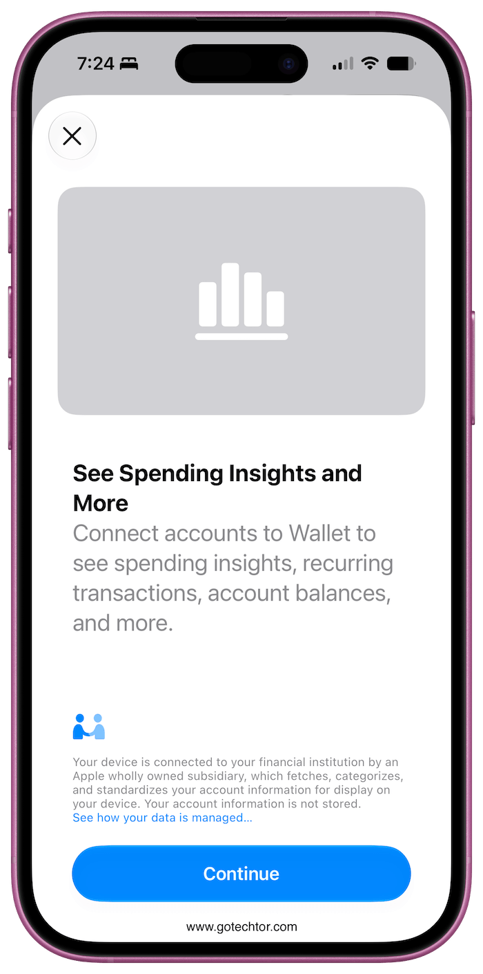 insights apple wallet