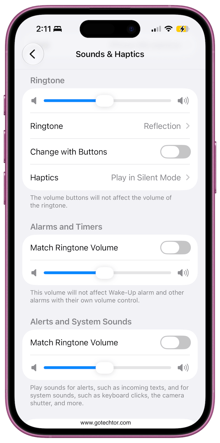 ios 27 notifications volume controls settings