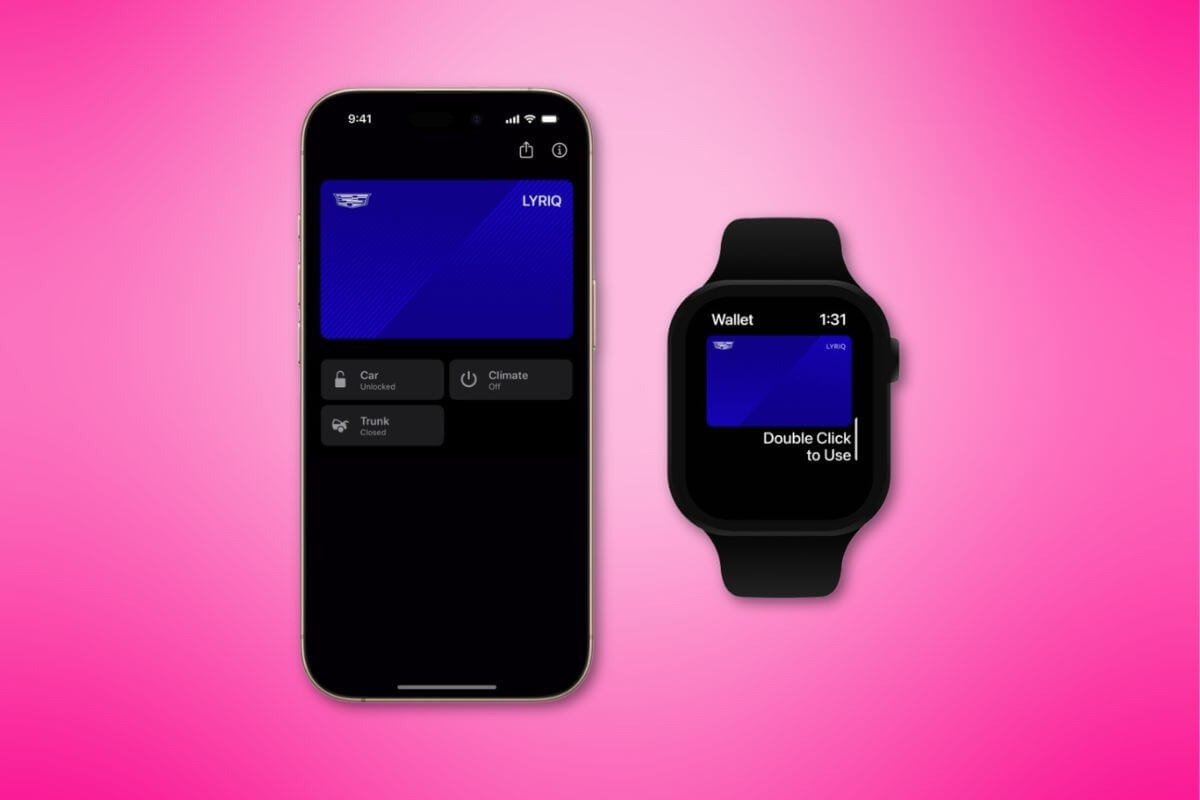 gm apple wallet car keys support